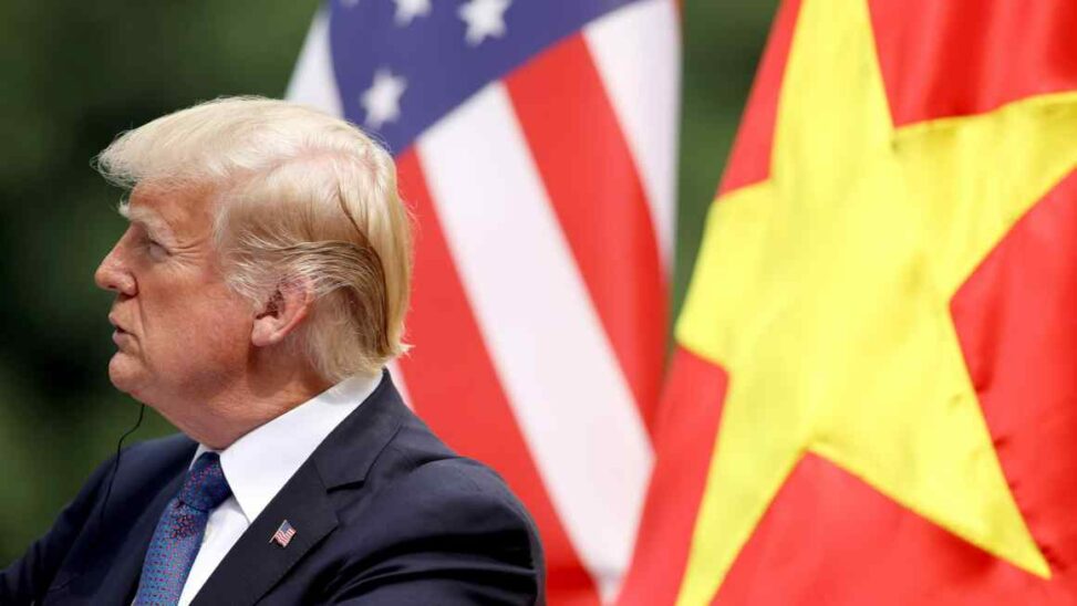 Trump says us has struck trade deal with vietnam