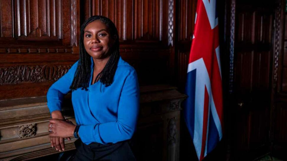 Tory leader badenoch says she is britain’s chainsaw wielding milei