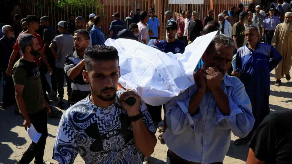 Gaza stampede at ghf aid site kills at least 20