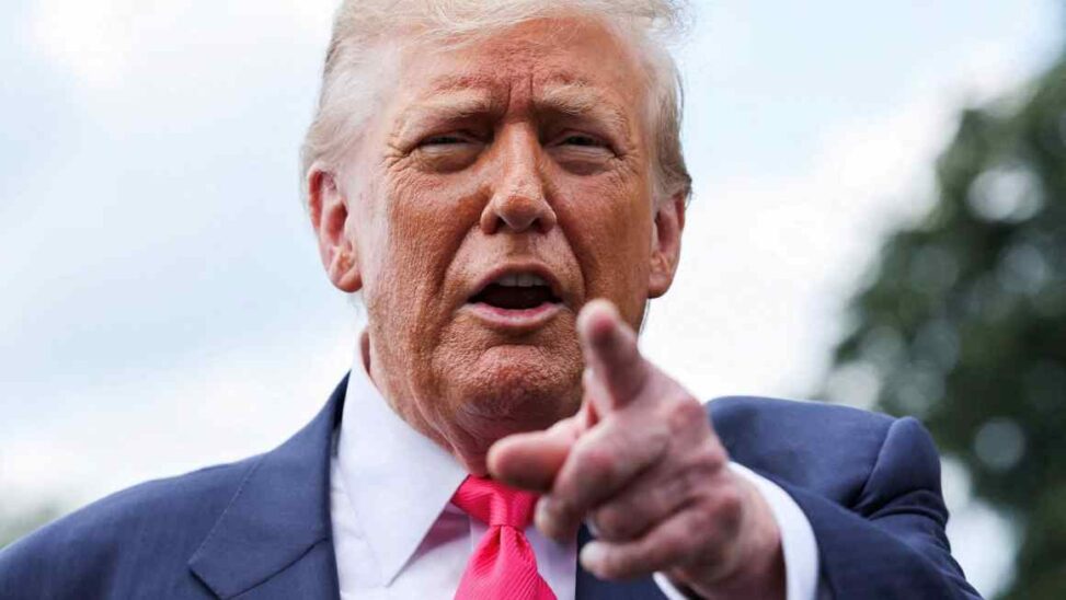 Trump sues wall street journal’s publisher and rupert murdoch