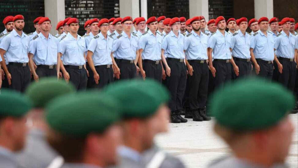 New german military service targets 40,000 teenagers a year