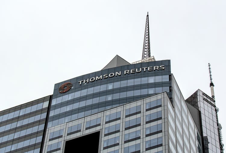 Thomson reuters to join nasdaq 100 index, replacing ansys