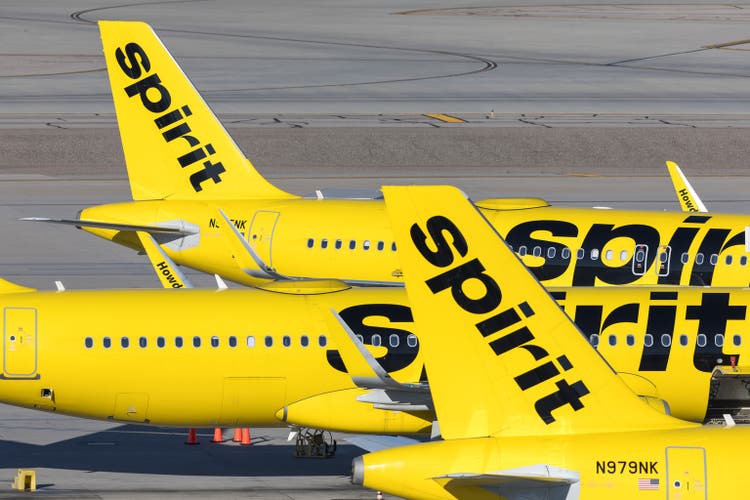 Spirit airlines plans to furlough some pilots due to the carrier's lighter flight schedule