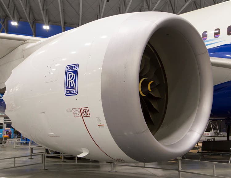 Rolls royce boosts profit forecast on jet engine performance