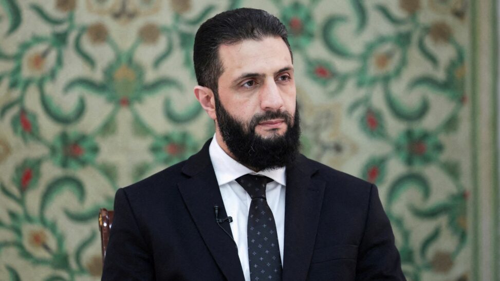 Syria's new president has won over trump but his chequered past is still causing concern