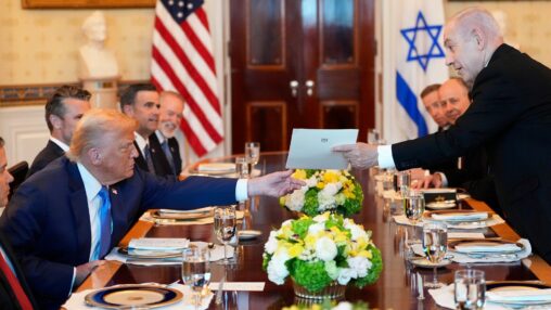 Trump applying 'heavy pressure' on netanyahu to end gaza war, sources tell sky news