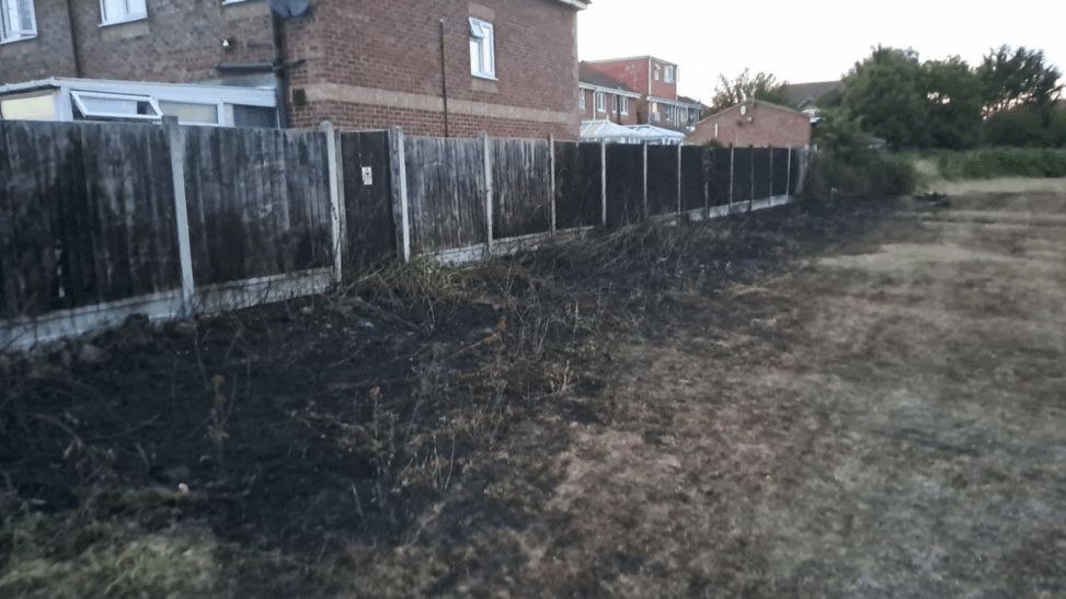 Homes evacuated as wildfire breaks out in east london