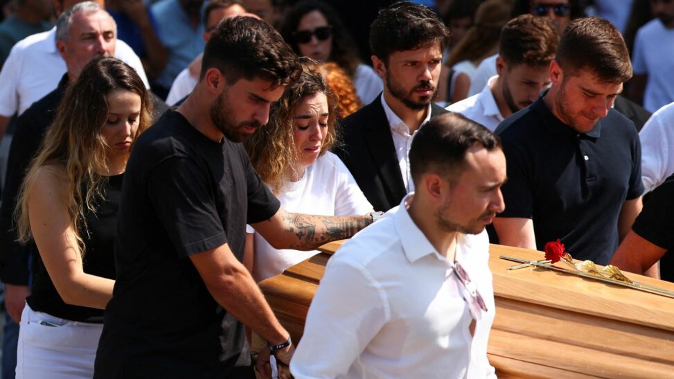 Porto suburb's saddest day as diogo jota and his brother are laid to rest