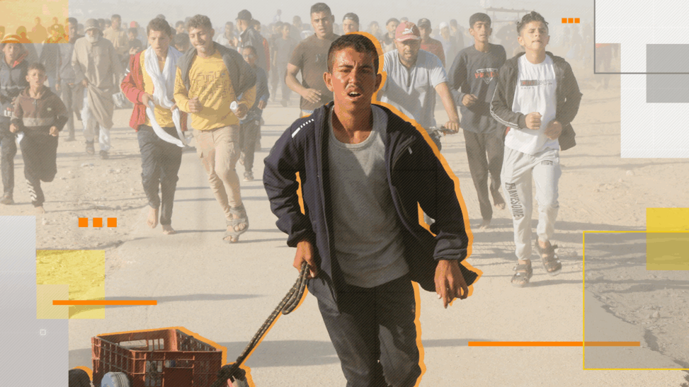 Deadly crush at gaza aid site after new system implemented