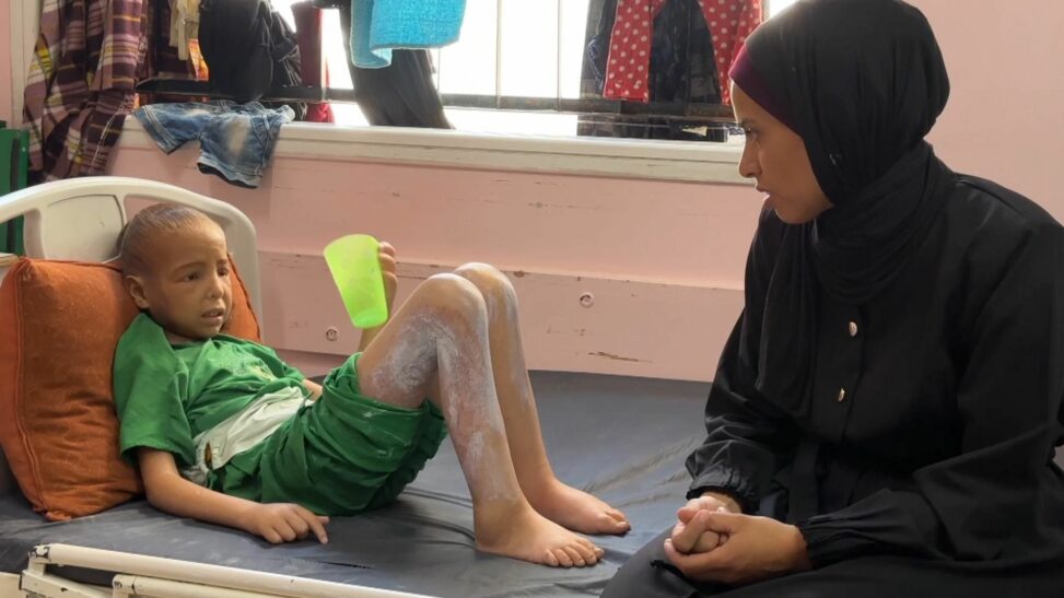 Inside gaza's nasser hospital where there's virtually no food for malnourished children