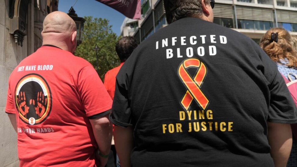 Compensation scheme for infected blood scandal widened
