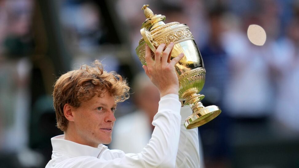 Sinner wins first wimbledon title after beating defending champion alcaraz