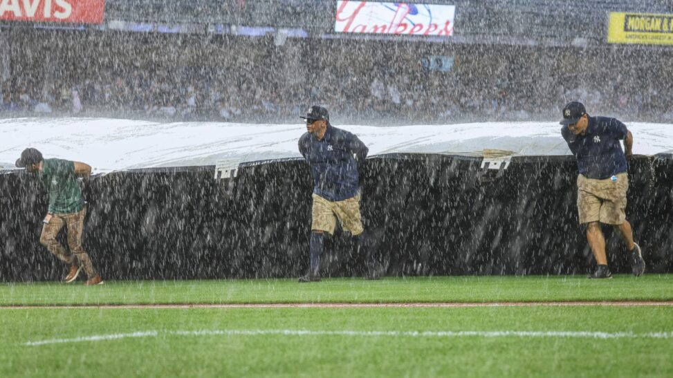 Heavy rain and flash floods batter us east coast with emergency declared in nyc
