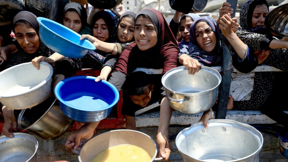 More than 100 people die of hunger in gaza, including 80 children, say officials