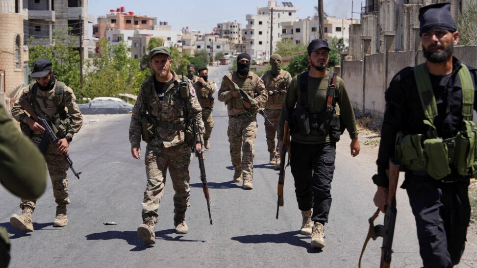 Israel attacks syrian military hq in damascus and issues warning to leave religious minority group alone