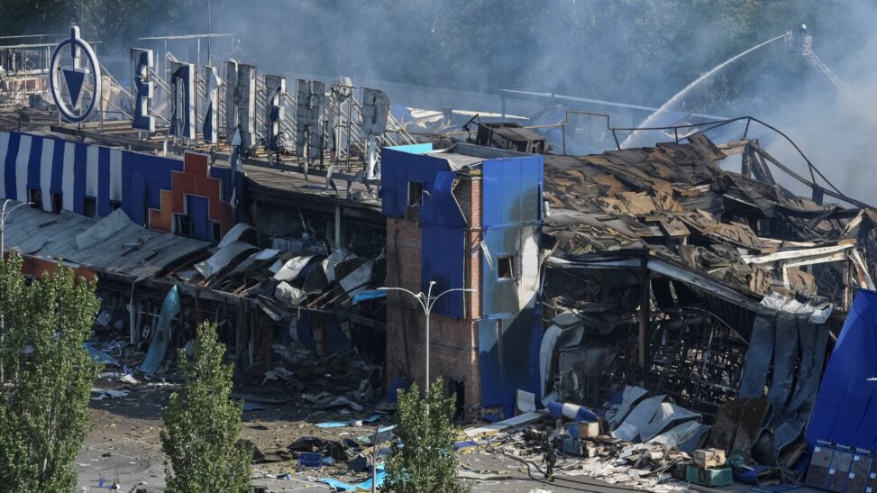 Five killed after russia and ukraine trade aerial bombardments