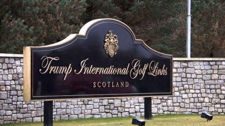 Crypto wealth platform nexo co founders dine with president trump at golf course opening
