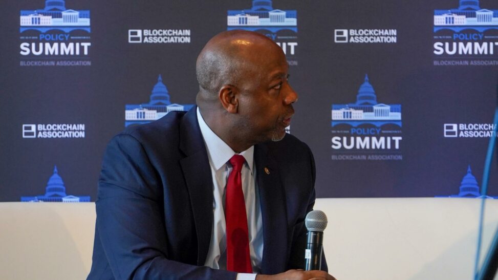 Senate banking chair tim scott: 12 18 dems may vote for market structure bill