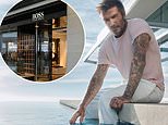 David beckham helps hugo boss score higher sales despite consumers feeling reluctant to spend