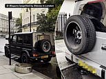 Thieves target specific luxury mercedes car to steal an extremely vulnerable part