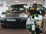 Queen's 20 year old supercharged range rover sells for over ten times its typical market value at auction