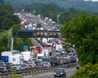 Bank holiday weekend travel disruption expected on british roads and rail