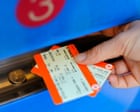 Rail fares in england could rise by ‘outrageous’ 5.6% next year