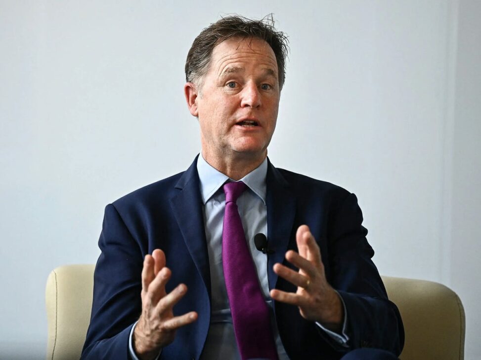 Former meta executive nick clegg calls silicon valley 'cloyingly conformist'