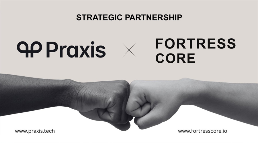 Fortress core partners with praxis tech to power new fortress core merchants platform