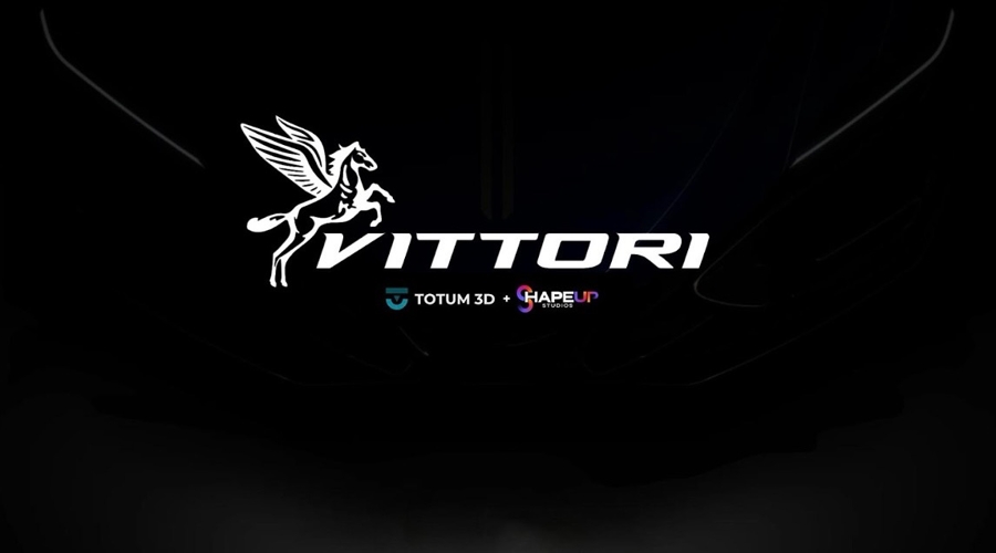 Vittori partners with totum 3d and shapeup studios for titanium additive production