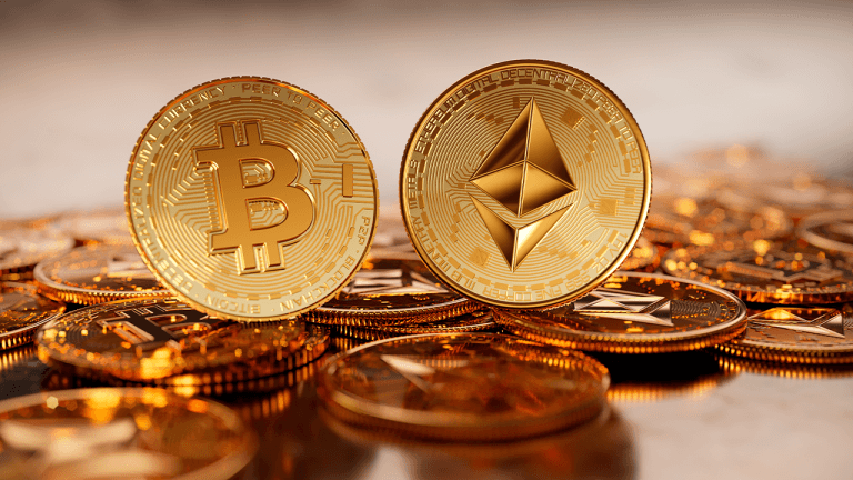 Bitcoin and ethereum surge to intraday highs amid fed rate cut signals