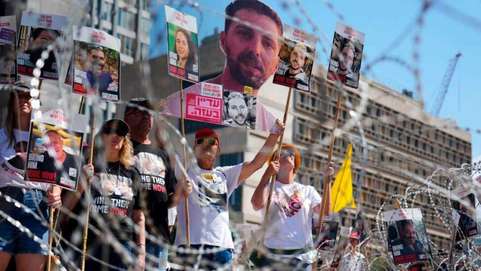 Hamas shows starved israeli hostages alongside emaciated palestinian babies