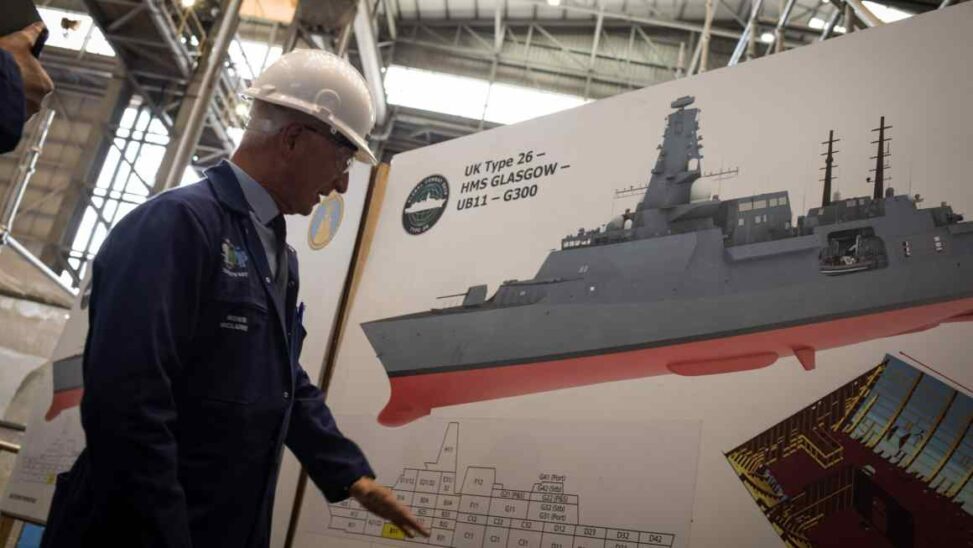 Uk secures largest ever warship deal from norway