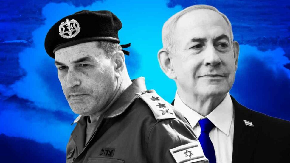 Netanyahu’s gaza occupation plan opens rift with idf