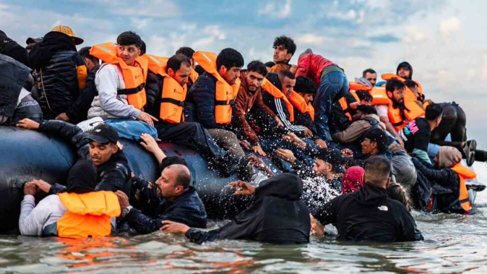 Uk asylum applications hit record of 111,000 in starmer’s first year in office