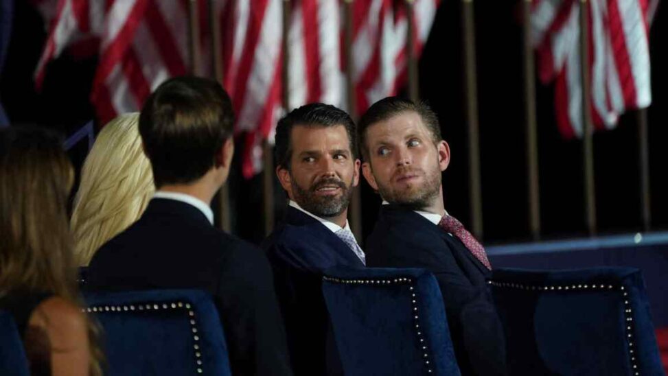 Trump’s sons launch investment vehicle to capitalise on us policy