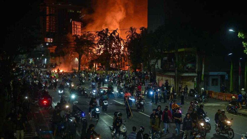 Indonesian finance minister’s home looted as unrest spreads