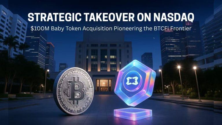 Baby btc strategic capital signs term sheet with nasdaq listed ata creativity global – takes control of the listed company, acquires $baby token and develops btcfi