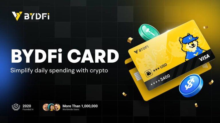 Bydfi card officially launches: one card to seamlessly bridge web3 assets and real world spending