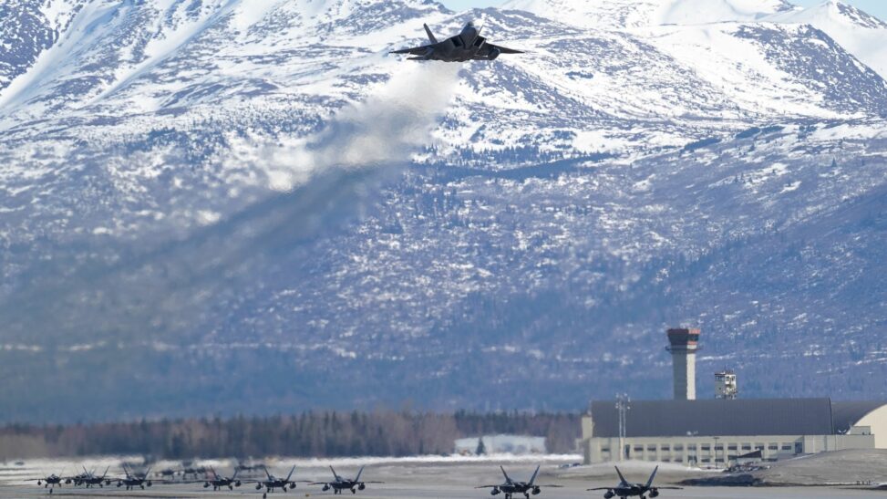 The snowy remote base where trump will host putin for talks