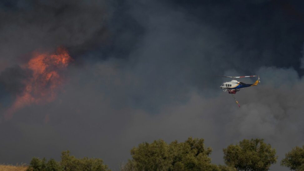 At least two dead as wildfires sweep across southern europe