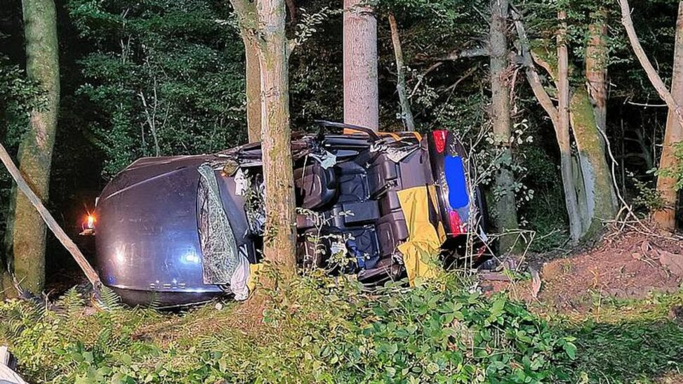 Two married couples found dead in british car after crash in germany