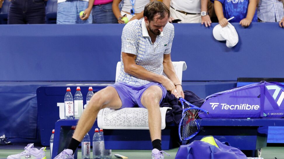 Former tennis champion expecting 'big fine' after outburst at us open