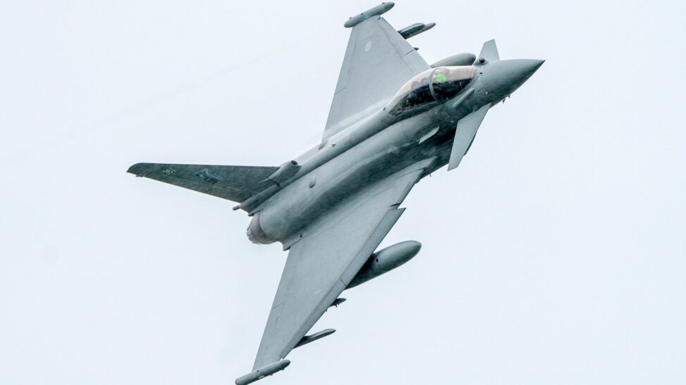 Sonic boom heard after raf fighter jets scrambled to intercept passenger plane