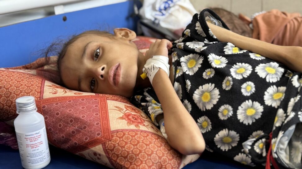 Every hospital in gaza overwhelmed with malnutrition cases