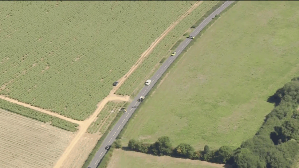 Three die and a fourth in serious condition in hospital after helicopter crash