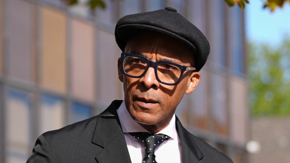 Tv presenter jay blades appears in court charged with two counts of rape