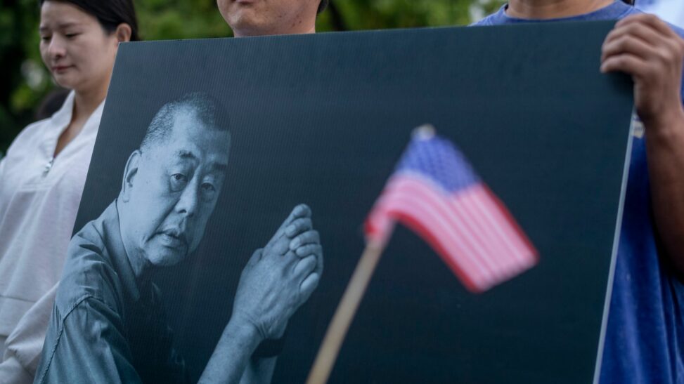 Jimmy lai's son says his father will 'most likely die in jail' unless uk govt intervenes