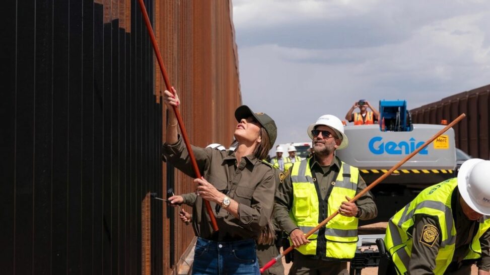 Us mexico border wall to be painted black, 'to make it even harder to climb'