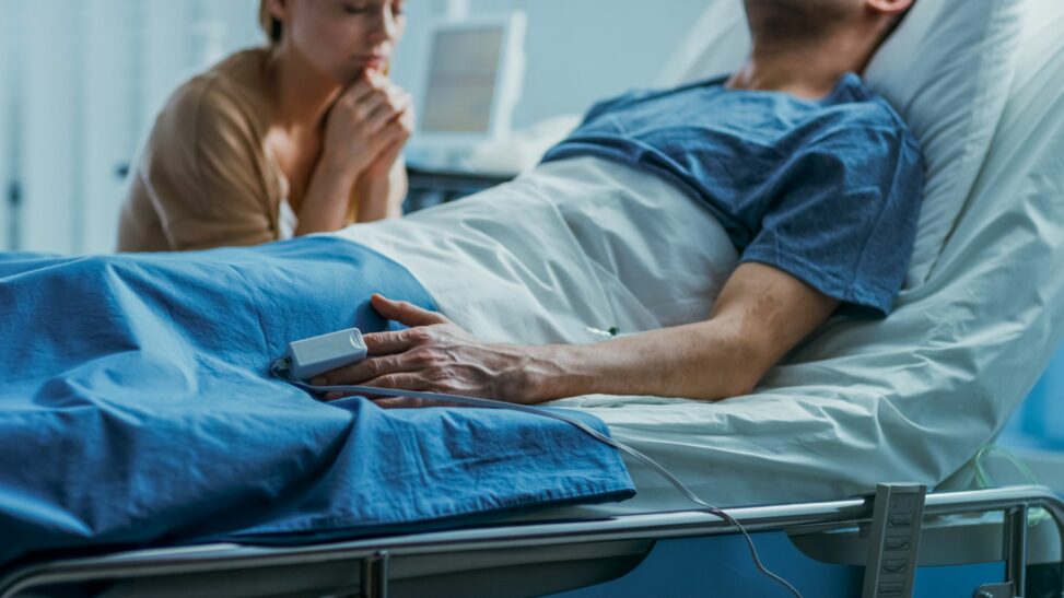 'my husband is freelance and in hospital how can i make sure we don't lose our home?'
